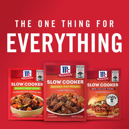 McCormick Pot Roast Mix – Wholesome Onion-Garlic-Herb Dinner for Cleaner Label Home Cooking