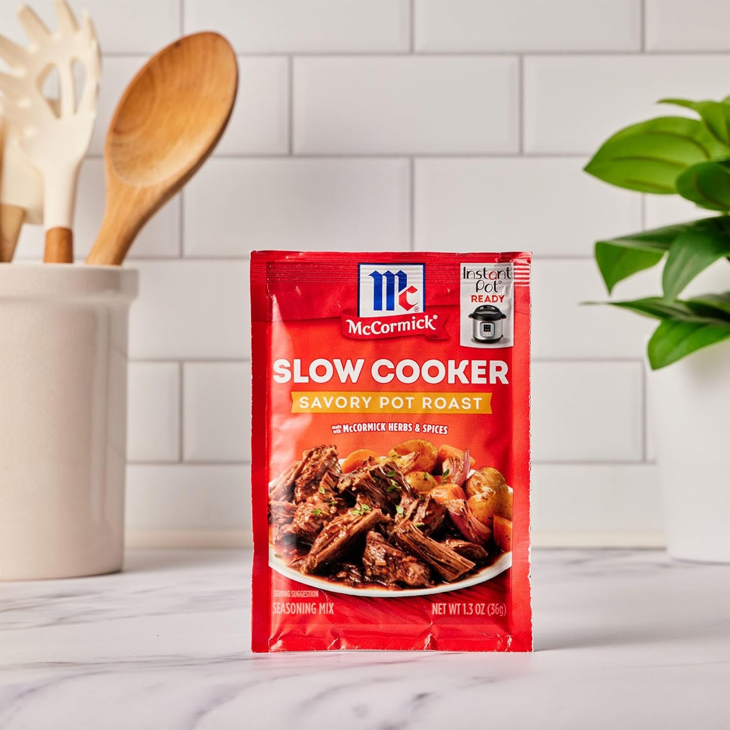 McCormick Pot Roast Mix – Wholesome Onion-Garlic-Herb Dinner for Cleaner Label Home Cooking