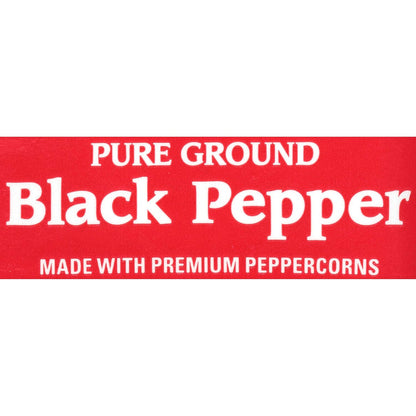 McCormick Pure Ground Black Pepper 6 oz – Consistent Seasoning for Busy Home Cooks