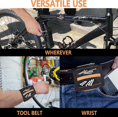 MENDPRO Tool Wristband – Simple Two-Pocket Organizer Replacing Bulky Tool Belts With One Streamlined Strap