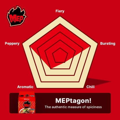 MEP Black Pepper Beef Ramen – Holiday Gift Set for Spicy Food Enthusiasts and Couples