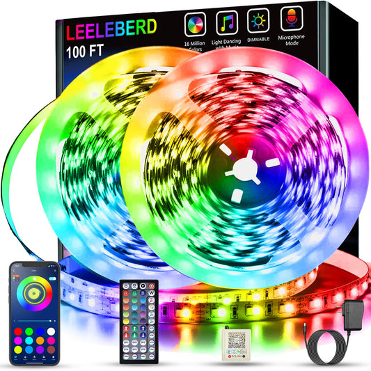 music sync mode with built-in sound sensor reacting in real time