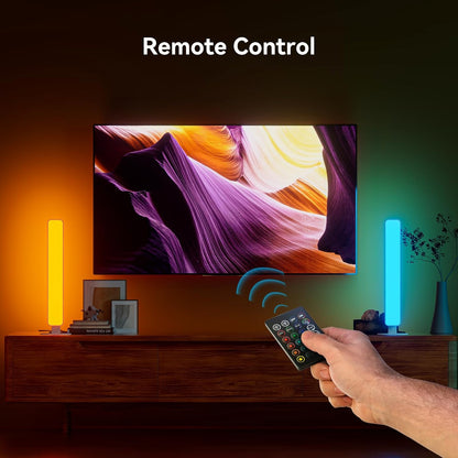 Music Sync RGB Light Bar for Focus Sessions – Low Distraction Desk Backlight for Remote Work and Study