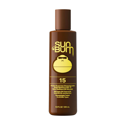 spf 15 broad spectrum uva/uvb protection with browning optimization