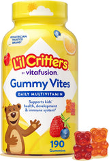 L'il Critters Gummy Vites – Thoughtful Holiday Gift for Parents of Picky Eaters, 190 Gummy Vitamins