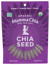 Mamma Chia Organic Black Chia Seeds – Portable Plant Protein for Post-Workout Recovery
