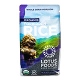 Lotus Foods Organic Forbidden Rice – Allergen-Free Family Side Dish for Toddler Meal Prep and After-School Grain Bowls