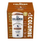 La Colombe Vanilla Draft Latte - Premium Cold Brew with Sip-Thru Lid and Real Vanilla, Barista-Grade Canned Coffee