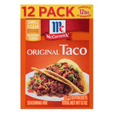 McCormick Taco Seasoning Mix – Wholesome Family Dinner Spice Blend With Onions and Peppers, No Artificial Flavors