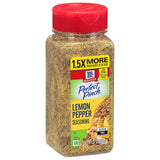 McCormick Perfect Pinch Lemon Pepper Seasoning, 11.37 oz – Versatile Blend for Backyard Cookouts and Patio Meals