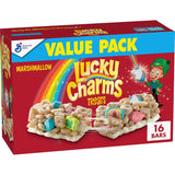 Lucky Charms Marshmallow Snack Bars – On-the-Go Breakfast for Hectic Mornings and Car Rides to Work, 16 ct