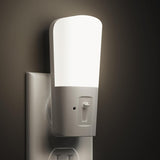 LOHAS Glare Free Nightlight for Bedroom and Bathroom, 3000K Soft White LED for Restful Sleep and Calm Ambience