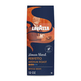 Lavazza House Blend Perfetto Whole Bean Coffee 12oz – High-End Espresso Bar Coffee at Home, Heritage Italian Whole Bean Blend