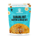 Lakanto Sugar Free Banana Nut Muffin and Bread Mix - Single Ingredient Smart Baking for Streamlined Low Carb Kitchen