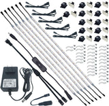 Litever Flexible LED Strip Kit – Flush Mount Design for Scandinavian Closets, Capsule Wardrobes and Streamlined Storage Walls