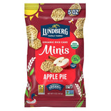 Lundberg Minis Apple Pie Organic Rice Cakes 5 Oz – Pair-With-Nut-Butter Mid-Afternoon Office Bite