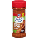 McCormick Perfect Pinch Rotisserie Chicken Seasoning, 5 oz – All-in-One Seasoning Blend for a Streamlined Kitchen