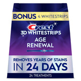 Crest 3D Whitestrips Age Renewal – 45-Minute Treatment Strips You Can Wear While Working or Studying