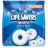LIFE SAVERS Pep-O-Mint Mints 13 oz Bag – Pantry Candy Dish Refill for Family Snack Time