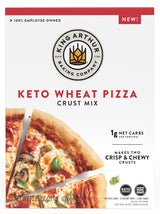 King Arthur Keto Pizza Crust Mix – Simple Add-and-Bake Format for Minimalist Pantry Staples