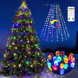 Marchpower Holiday Lights – Flameless and Smokeless Christmas Tree Lighting, IP44 Waterproof Indoor String Lights with Auto Timer