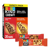 KIND Chewy Granola Bars, Workplace Pantry Snack Pack, 20 Count Gluten Free Whole Grain Bars