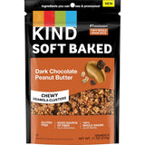KIND Soft Baked Granola – Wholesome Dark Chocolate Peanut Butter Bites for School Lunches and Playdates, Gluten Free and Kosher