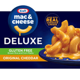 Kraft Deluxe Sharp Cheddar Macaroni & Cheese Backpacking Stovetop Meal for Quick Trail-Side Dinners