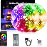 Lumiflux Aurora RGB LED Strip – 200ft Housewarming Gift for Women and Men with App Control