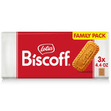 Lotus Biscoff Cookies - Desk Drawer Snack for Long Work Sessions, Three-Pack