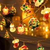 LOLStar Kids Christmas Lights – 20 LED Themed String Lights for Playroom and Bedroom, Auto Timer and Cool to the Touch Design