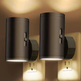 LumiGuard 2700K Warm LED Night Light – Cozy Ambient Wall Plug for Bedroom and Dining Room