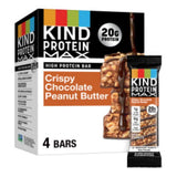 KIND Protein MAX Sweet & Salty Caramel Peanut Crisp Bars – Useful Housewarming Gift for the Fitness Lover in Your Life