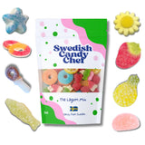 Swedish Candy Chef Lagom Mix - Camping and Hiking Snack, Compact Swedish Gummy and Salmiak Variety Bag 5oz