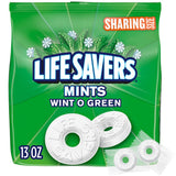 LIFE SAVERS Hard Candy Breath Mints – Post-Meal Digestive Ritual and Wintergreen Refresh, 13 oz Bulk